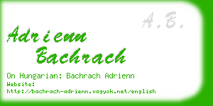 adrienn bachrach business card